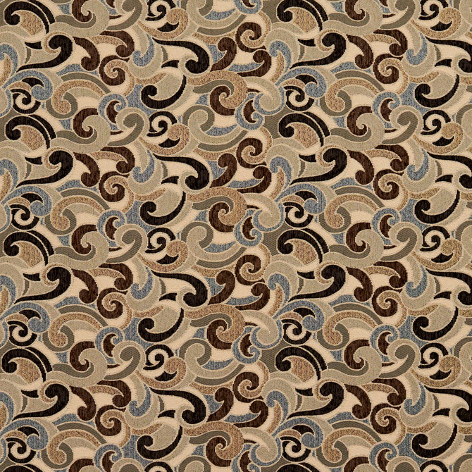 Charlotte Fabric 8539 Nutmeg/Flutter Contemporary Wovens 100% Woven Polyester Asia Exceeds 100,000 Wyzenbeek Rubs (Heavy Duty) </p><p>Repeat: Horizontal: 17" x Vertical: 7.5" 54 Inches - My Fabric Connection -
