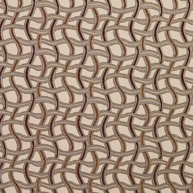 Charlotte Fabric 8541 Harvest/Maze Contemporary Wovens 100% Woven Polyester Asia Exceeds 100,000 Wyzenbeek Rubs (Heavy Duty) </p><p>Repeat: Horizontal: 8.25" x Vertical: 7.5" 54 Inches - My Fabric Connection -