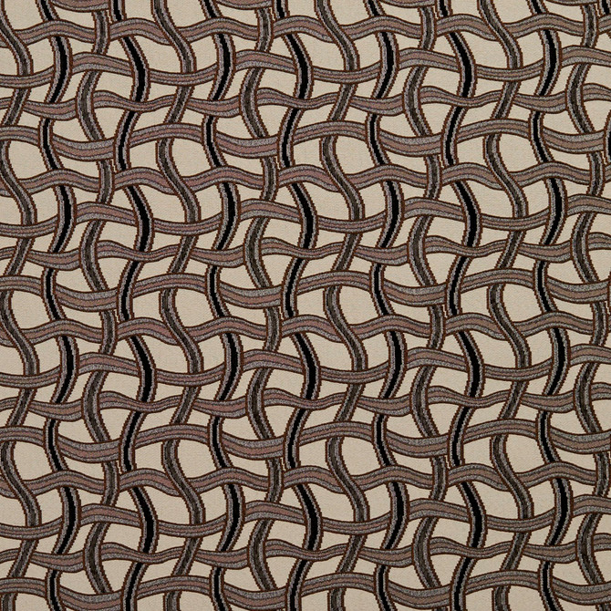 Charlotte Fabric 8545 Bronze/Maze Contemporary Wovens 100% Woven Polyester Asia Exceeds 100,000 Wyzenbeek Rubs (Heavy Duty) Horizontal: 8.25" x Vertical: 7.5" 54 Inches - My Fabric Connection -