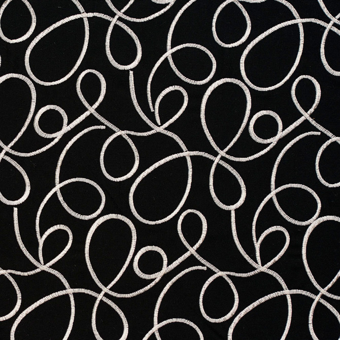Charlotte Fabric 20920-01 Embroidered Linens 44% Rayon, 30% Polyester, 26% Linen Asia Exceeds 120,000 Wyzenbeek Rubs (Heavy Duty) Horizontal: 8.5" x Vertical: 11.25" 54 Inches - My Fabric Connection -