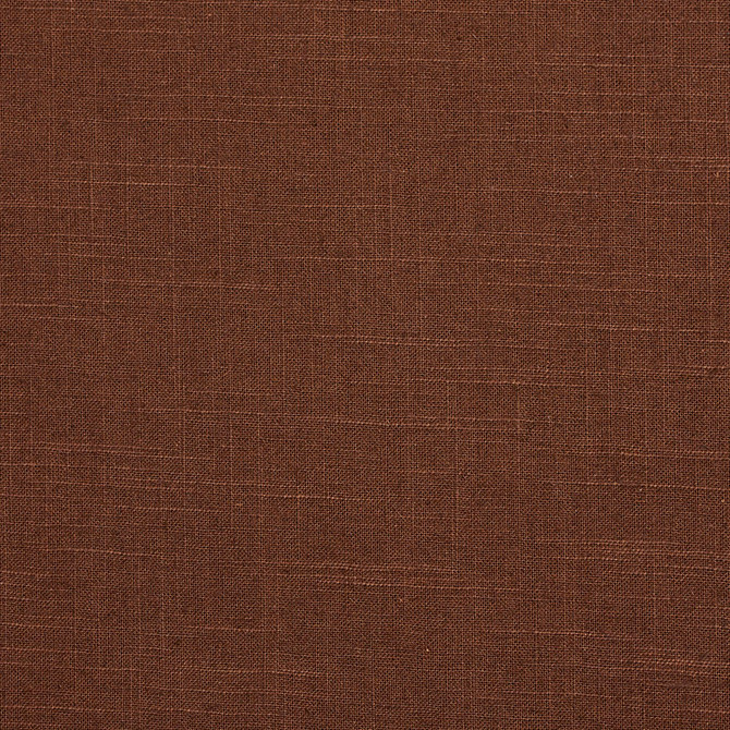 Charlotte Fabric D288 Chocolate Lifestyle Linens 55% Linen, 45% Rayon Made In USA Exceeds 30,000 Wyzenbeek Rubs (Heavy Duty) No Repeat 54 Inches - My Fabric Connection -