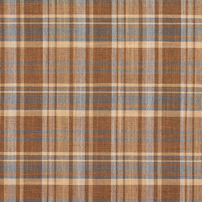 Charlotte Fabric D100 Wheat Plaid Clubhouse Collection 100% Woven Polyester Asia Exceeds 120,000 Wyzenbeek Rubs (Heavy Duty) Horizontal: 3.25" x Vertical: 3.5" 54 Inches - My Fabric Connection -