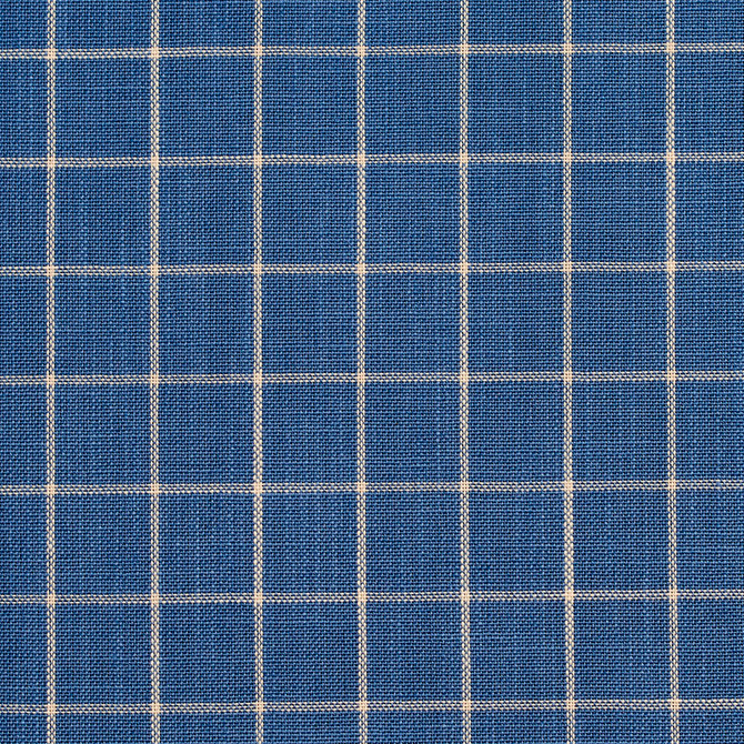 Charlotte Fabric D123 Wedgewood Checkerboard Clubhouse Collection 100% Woven Polyester Asia Exceeds 120,000 Wyzenbeek Rubs (Heavy Duty) Horizontal: 1" x Vertical: 1" 54 Inches - My Fabric Connection -