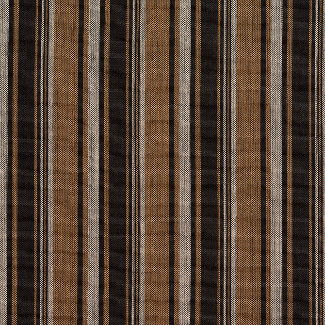 Charlotte Fabric D131 Onyx Stripe Clubhouse Collection 100% Woven Polyester Asia Exceeds 120,000 Wyzenbeek Rubs (Heavy Duty) Horizontal: 3.75" 54 Inches - My Fabric Connection -