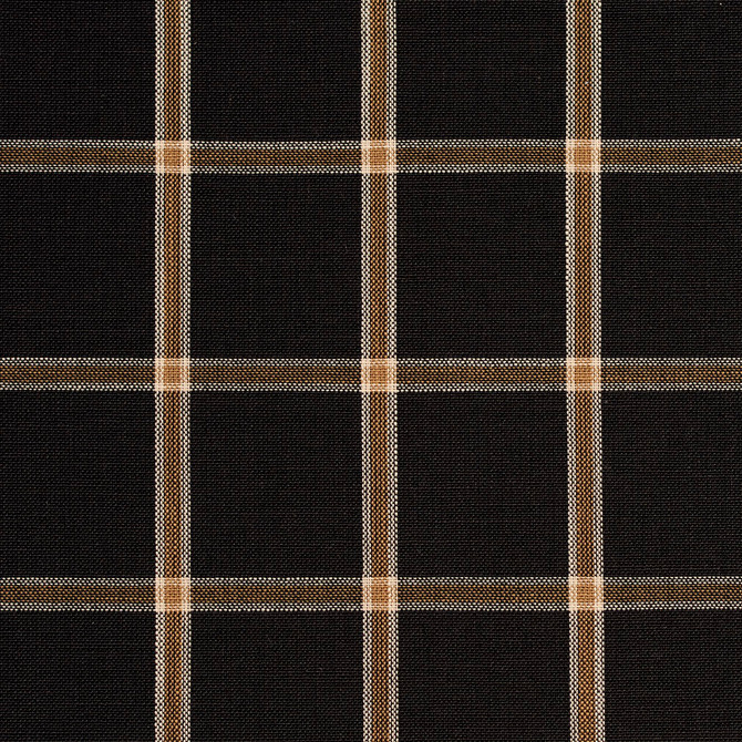 Charlotte Fabric D138 Onyx Windowpane Clubhouse Collection 100% Woven Polyester Asia Exceeds 120,000 Wyzenbeek Rubs (Heavy Duty) Horizontal: 2.75" x Vertical: 2.75" 54 Inches - My Fabric Connection -