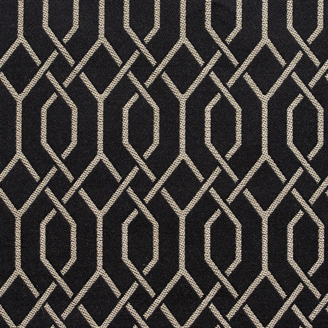 Charlotte Fabric D181 Ebony Lattice Sateens 100% Woven Polyester Asia Exceeds 100,000 Wyzenbeek Rubs (Heavy Duty) </p><p>Repeat: Horizontal: 2" x Vertical: 2.75" 54 Inches - My Fabric Connection -