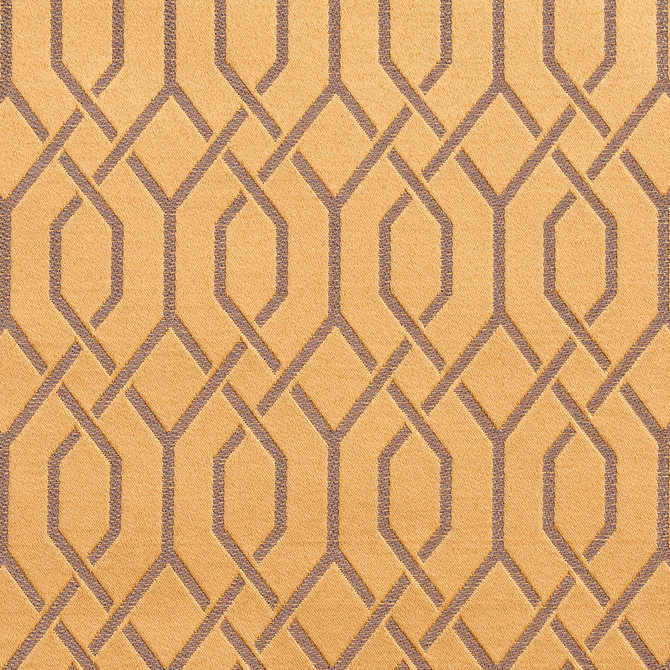 Charlotte Fabric D186 Gold Lattice Sateens 100% Woven Polyester Asia Exceeds 100,000 Wyzenbeek Rubs (Heavy Duty) </p><p>Repeat: Horizontal: 2" x Vertical: 2.75" 54 Inches - My Fabric Connection -
