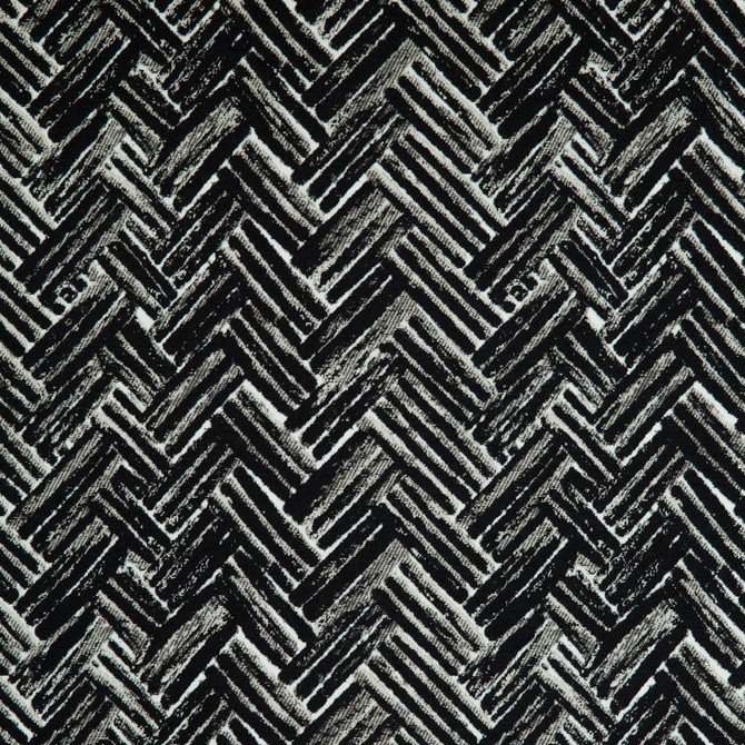 Charlotte Fabric CB800-129 Black & White 60% Polyester, 40% Rayon Asia Exceeds 50,000 Wyzenbeek Rubs (Heavy Duty) </p><p>Repeat: Horizontal: 7" x Vertical: 7.5" 54 Inches - My Fabric Connection -