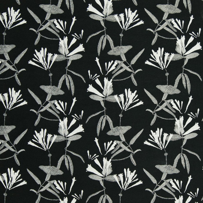 Charlotte Fabric CB800-130 Black & White 58% Polyester, 42% Cotton Asia Exceeds 110,000 Wyzenbeek Rubs (Heavy Duty) </p><p>Repeat: Horizontal: 14.5" x Vertical: 10.5" 54 Inches - My Fabric Connection -