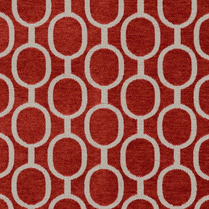 Charlotte Fabric CB800-106 Shades of Coral 82% Polyester, 13% Cotton, 5% Acrylic Spain Exceeds 60,000 Wyzenbeek Rubs (Heavy Duty) Horizontal: 3.5" x Vertical: 2.5" 54 Inches - My Fabric Connection -