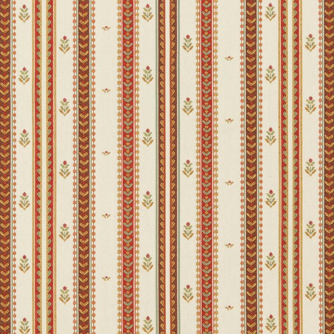 Charlotte Fabric CB800-97 Shades of Coral 36% Polyester, 32% Acrylic, 32% Cotton Spain Exceeds 24,000 Wyzenbeek Rubs (Heavy Duty) Horizontal: 7.5" x Vertical: 2.5" 54 Inches - My Fabric Connection -