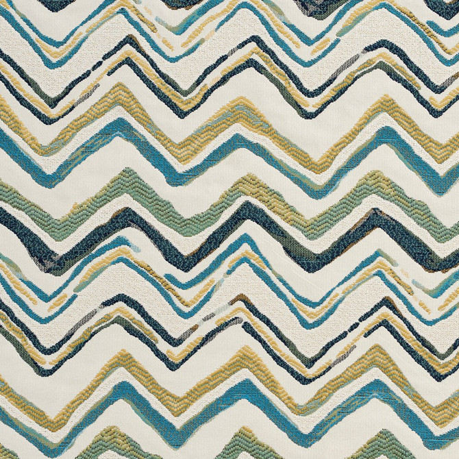 Charlotte Fabric CB800-82 Shades of Teal 60% Polyester, 20% Acrylic, 20% Cotton Spain Exceeds 24,000 Wyzenbeek Rubs (Heavy Duty) Horizontal: 10" x Vertical: 6.5" 54 Inches - My Fabric Connection -