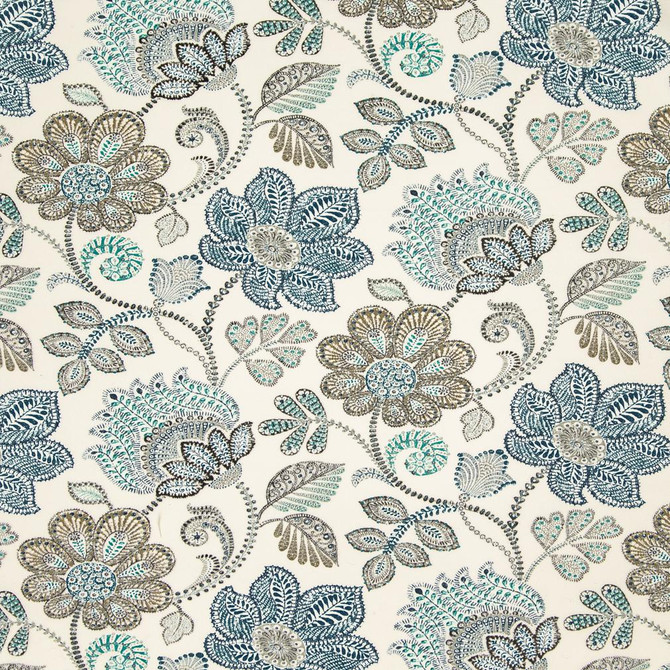 Charlotte Fabric D941 Chambray Prints & Wovens 100% Acrylic Asia Exceeds 30,000 Wyzenbeek Rubs (Heavy Duty) </p><p>Repeat: Horizontal: 26.5" x Vertical: 18" 54 Inches - My Fabric Connection -