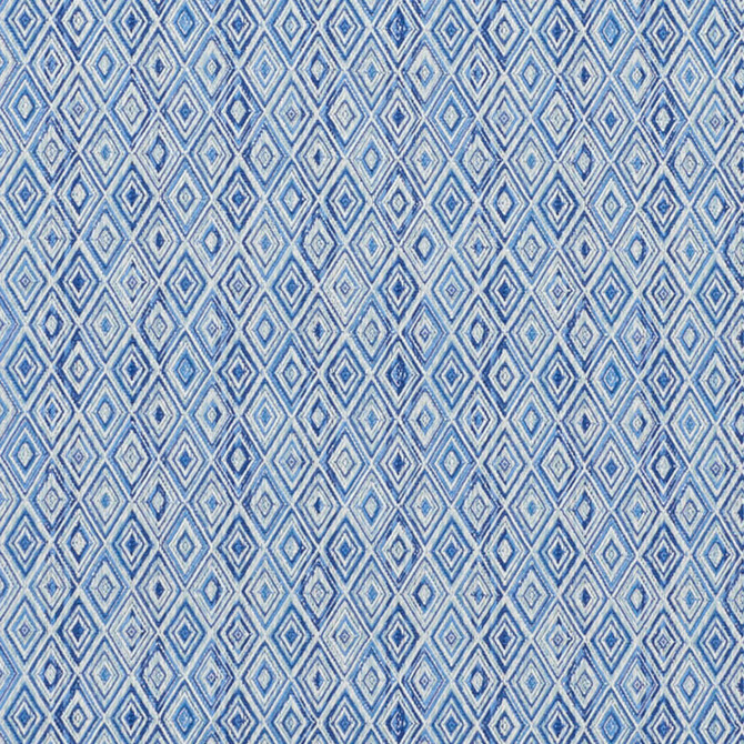 Schumacher Fabric Diamond Strie Blue 75921 INDOOR/OUTDOOR PRINTS & WOVENS III ACRYLIC 100% FRANCE MARTINDALE 18,000 </p><p>Repeat: Horizontal: 7" (18CM) and Vertical: 5 1/2" (13CM) 55 - My Fabric Connection -