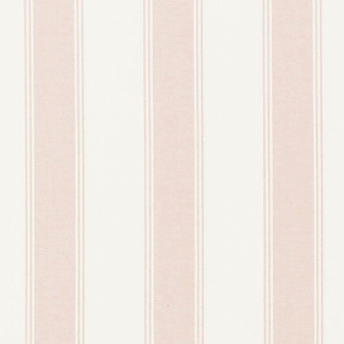 Schumacher Fabric Rafe Stripe Quiet Pink 75820 Veere Grenney 4.38" - My Fabric Connection -