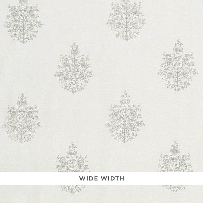 Schumacher Fabric Asara Flower Sheer Grey 178370 PATTERNED SHEERS & CASEMENTS POLYESTER 70% LINEN 30% ITALY </p><p>Repeat: Horizontal: 13 3/8" (34CM) and Vertical: 13 1/8" (33CM) 122 - My Fabric Connection -