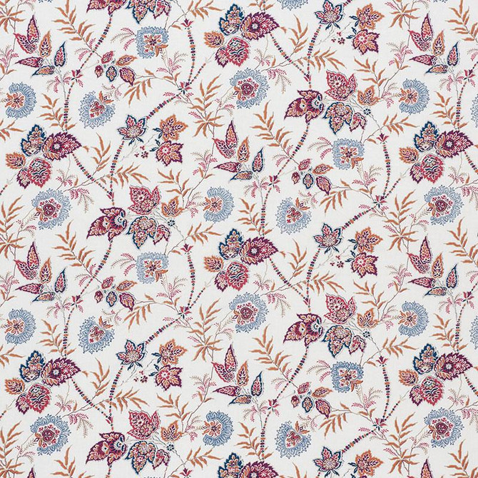 Schumacher Fabric Emperor'S Vine Aubergine 177680 Ottoman Chic 27.5" - My Fabric Connection -