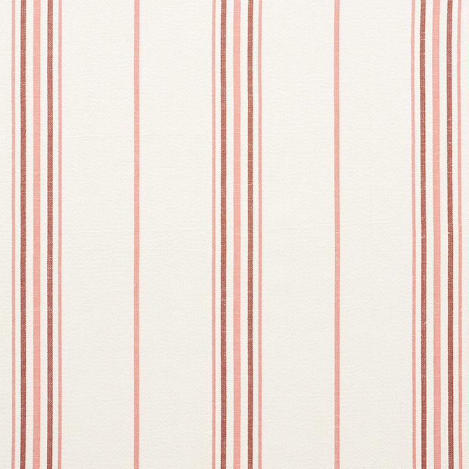 Schumacher Fabric Scarset Stripe Rosewood 75262 CHAMBRAY COTTON 100% INDIA MARTINDALE 41,000 </p><p>Repeat: Horizontal: 10 3/4" (27CM) and Vertical: 56.25 - My Fabric Connection -