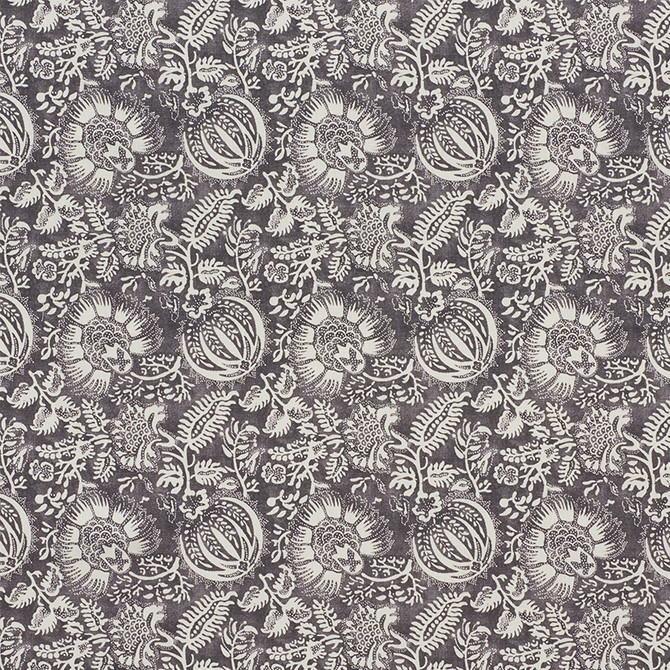 Schumacher Fabric Pomegranate Print Charcoal 177691 CHAMBRAY LINEN 100% THAILAND MARTINDALE 20,000 </p><p>Repeat: Horizontal: 11 1/4" (29CM) and Vertical: 9" (23CM) 55.5 - My Fabric Connection -