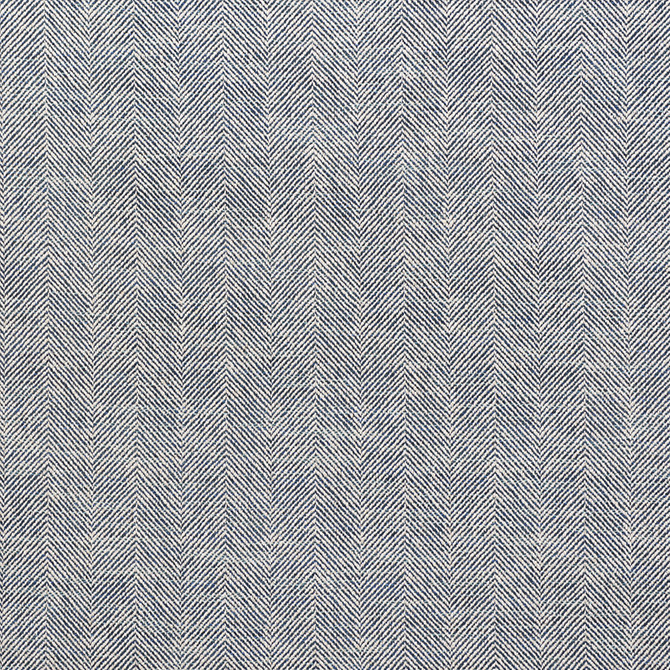 Schumacher Fabric Caro Herringbone Indigo 75142 RELAXED GLAMOUR See Sample ITALY - </p><p>Repeat: Horizontal: 3 1/2" (9CM) and Vertical: 1/4" (1CM) 55 3/4" (141CM) - My Fabric Connection -