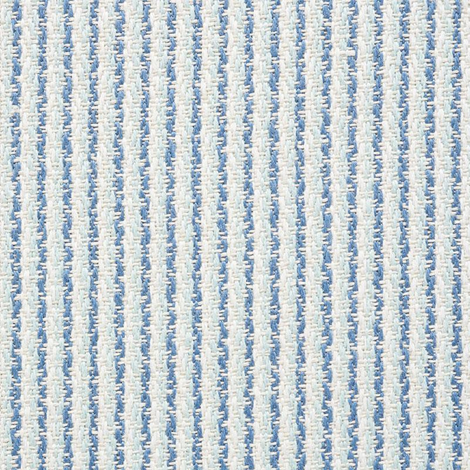 Schumacher Fabric Shoreline Stripe Sky 73852 Indoor/Outdoor Linen - My Fabric Connection -