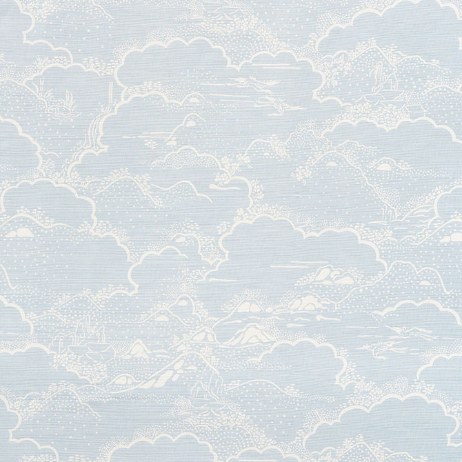 Schumacher Fabric Kumo Village Sky 177521 MINGEI LINEN 55% COTTON 45% BELGIUM WYZENBEEK 15,000 </p><p>Repeat: Horizontal: 27" (69CM) and Vertical: 24 1/2" (62CM) 54.25 - My Fabric Connection -