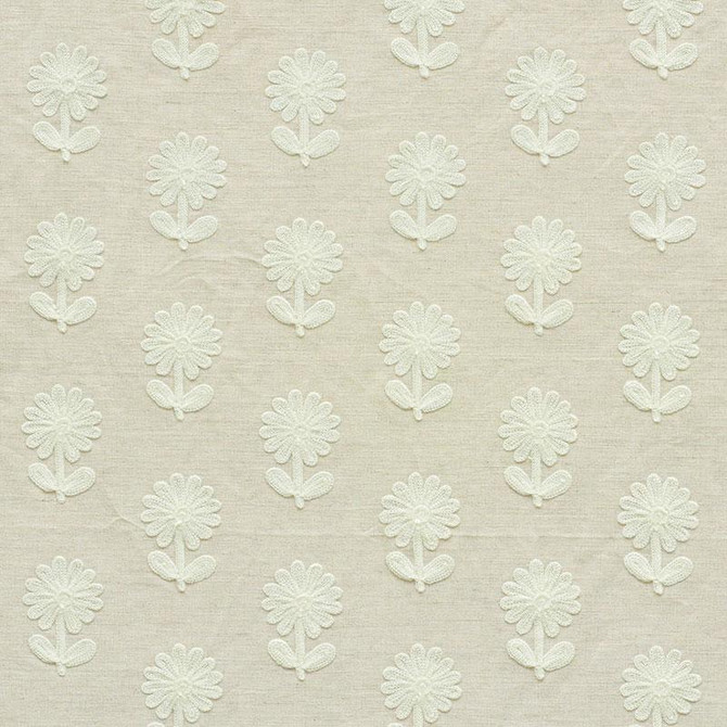 Schumacher Fabric Paley Embroidery Natural 73482 Happy Together 2.0" - My Fabric Connection -