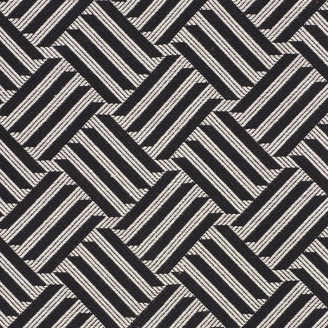 Schumacher Fabric Cross Hatch Black 73451 Happy-Together 42% Linen, 38% Cotton, 20% Polyester Martindale 30,000 Horizontal: 4.5 and Vertical: 4.5 55.5 - My Fabric Connection -