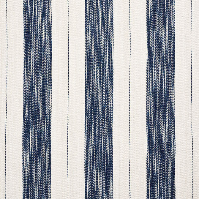 Schumacher Fabric Arroyo Stripe Indigo 73311 AU NATUREL COTTON 100% INDIA MARTINDALE 35,000 </p><p>Repeat: Horizontal: 9" (23CM) and Vertical: 55 - My Fabric Connection -