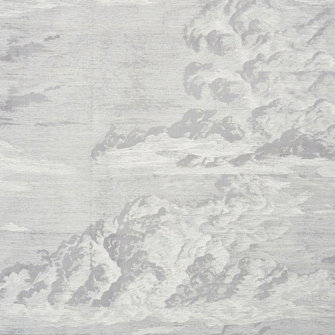 Schumacher Fabric Cloud Toile Fog 177002 SCHUMACHER CLASSICS SILK 100% INDIA </p><p>Repeat: Horizontal: 50" (127CM) and Vertical: 42 3/4" (109CM) 50 - My Fabric Connection -