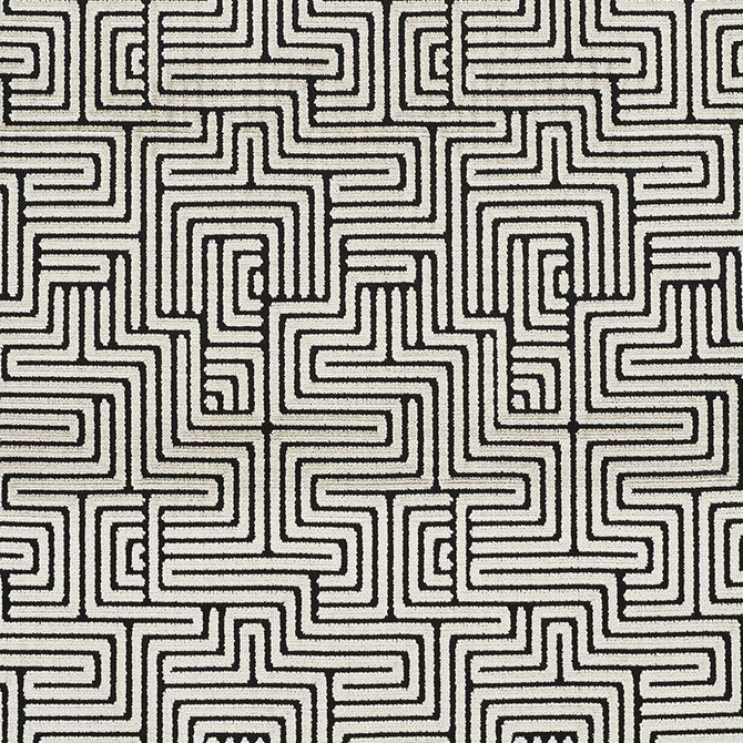 Schumacher Fabric Lisboa Velvet Obsidian 72952 Cut & Patterned Velvets 6.75" - My Fabric Connection -