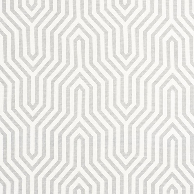 Schumacher Fabric Vanderbilt Print Grisaille 177271 Mary Mcdonald 13.5" - My Fabric Connection -