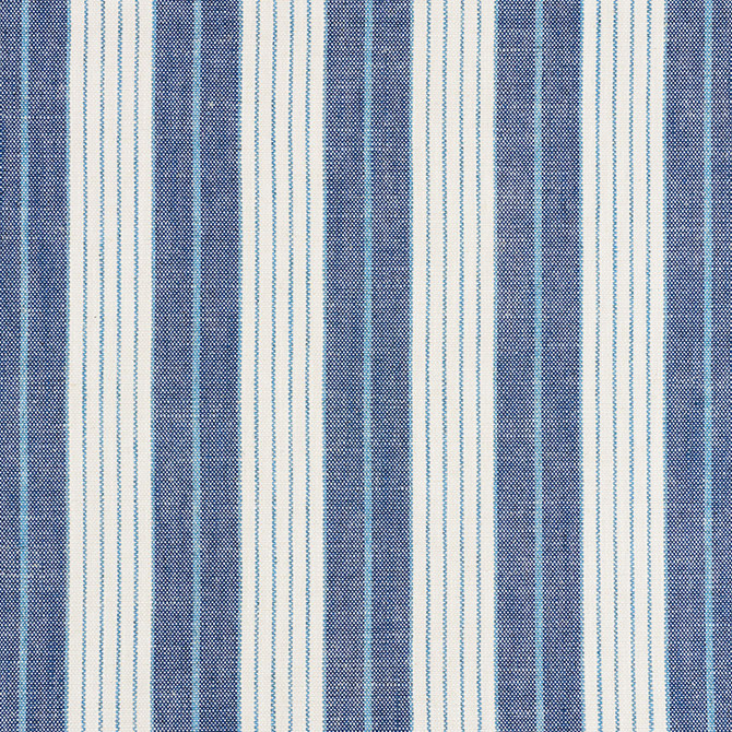 Schumacher Fabric Horst Stripe Delft 72600 VOGUE LIVING VISCOSE 45% COTTON 23% ITALY MARTINDALE 35,000 </p><p>Repeat: Horizontal: 4 1/4" (11CM) and Vertical: 55 - My Fabric Connection -