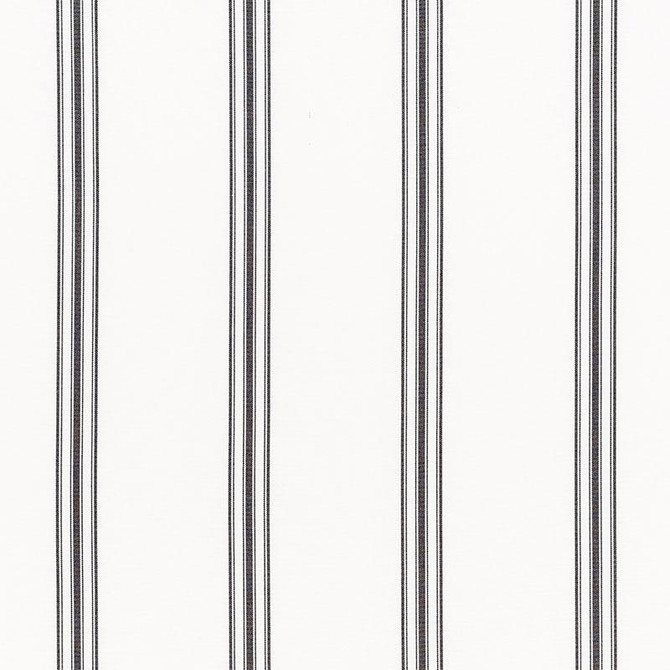 Schumacher Fabric Gainsbourg Blackwork 72031 Stripes Revisits 3.5" - My Fabric Connection -