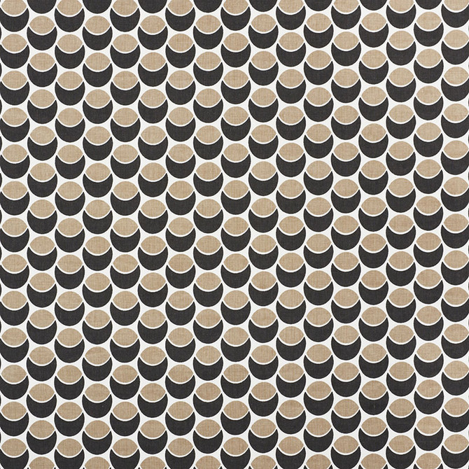 Schumacher Fabric Buds Black & Sand 177151 PRINTS BY STUDIO BON COTTON 100% TURKEY </p><p>Repeat: Horizontal: 2 1/2" (6CM) and Vertical: 1 1/2" (4CM) 54 - My Fabric Connection -