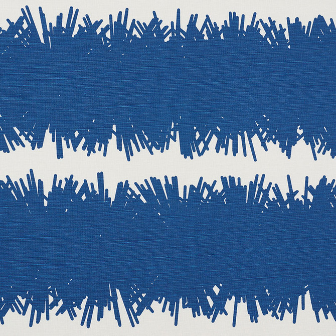 Schumacher Fabric Bang Navy 177120 PRINTS BY STUDIO BON See Sample BELGIUM MEDIUM </p><p>Repeat: Horizontal: 27" (69CM) and Vertical: 26 3/4" (68CM) 54" (137CM) - My Fabric Connection -