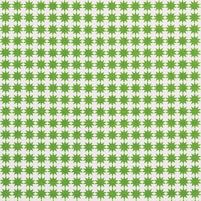 Schumacher Fabric Stella Green 177082 PRINTS BY STUDIO BON See Sample TURKEY HEAVY </p><p>Repeat: Horizontal: 1/2" (1CM) and Vertical: 1/2" (1CM) 54" (137CM) - My Fabric Connection -