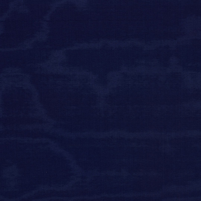 Schumacher Fabric Luna Moire Marine 71674 CARAVANNE COTTON 100% INDIA </p><p>Repeat: Horizontal: and Vertical: 54 - My Fabric Connection -