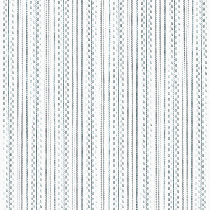 Schumacher Fabric Jack Stripe Sky 71410 Essentials-Stripes-Ii 100% Cotton - Horizontal: 1.125 and Vertical: - 53 - My Fabric Connection -