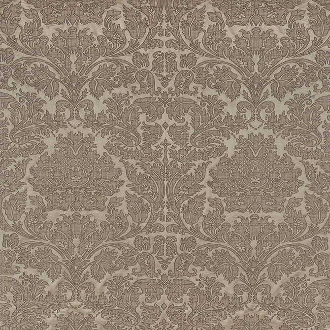 Schumacher Fabric Belice Damasco Pewter 71481 DAMASCO See Sample ITALY - </p><p>Repeat: Horizontal: 27 1/4" (69CM) and Vertical: 28" (71CM) 54 3/4" (139CM) - My Fabric Connection -