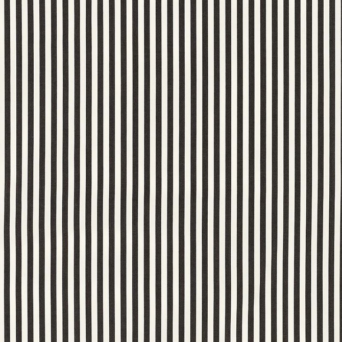 Schumacher Fabric Brigitte Stripe Black 71340 Essentials: Classic Stripes - My Fabric Connection -