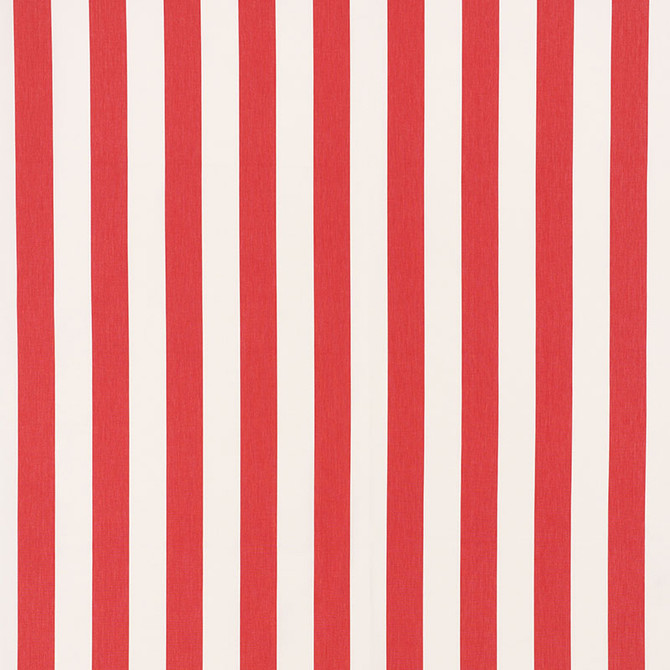 Schumacher Fabric Andy Stripe Red 71329 ESSENTIALS: CLASSIC STRIPES See Sample INDIA - </p><p>Repeat: Horizontal: 5 1/2" (14CM) and Vertical: - 55" (140CM) - My Fabric Connection -