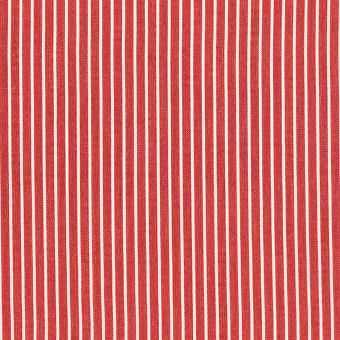 Schumacher Fabric Edie Stripe Red 71309 ESSENTIALS: CLASSIC STRIPES See Sample INDIA - </p><p>Repeat: Horizontal: 3/8" (1CM) and Vertical: - 55" (140CM) - My Fabric Connection -