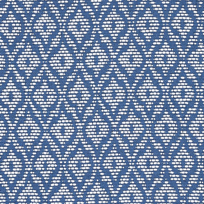 Schumacher Fabric Red Hook Blue 70553 Essentials: Small-Scale Upholstery I 1.75" - My Fabric Connection -