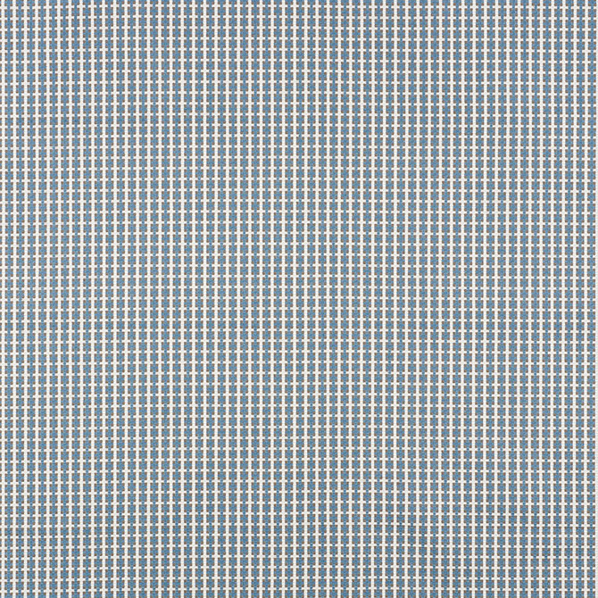 Schumacher Fabric Crosstown Sky 70390 ESSENTIALS: SMALL-SCALE UPHOLSTERY I VISCOSE 38% LINEN 29% ITALY </p><p>Repeat: Horizontal: 3/4" (2CM) and Vertical: 3/4" (2CM) 56.25 - My Fabric Connection -