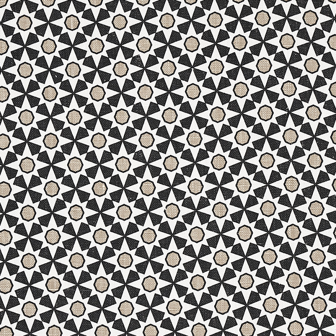 Schumacher Fabric Serendipity Black & Taupe 176421 CLIQUE LINEN 100% CHINA </p><p>Repeat: Horizontal: 1 1/2" (4CM) and Vertical: 1 1/2" (4CM) 54 - My Fabric Connection -