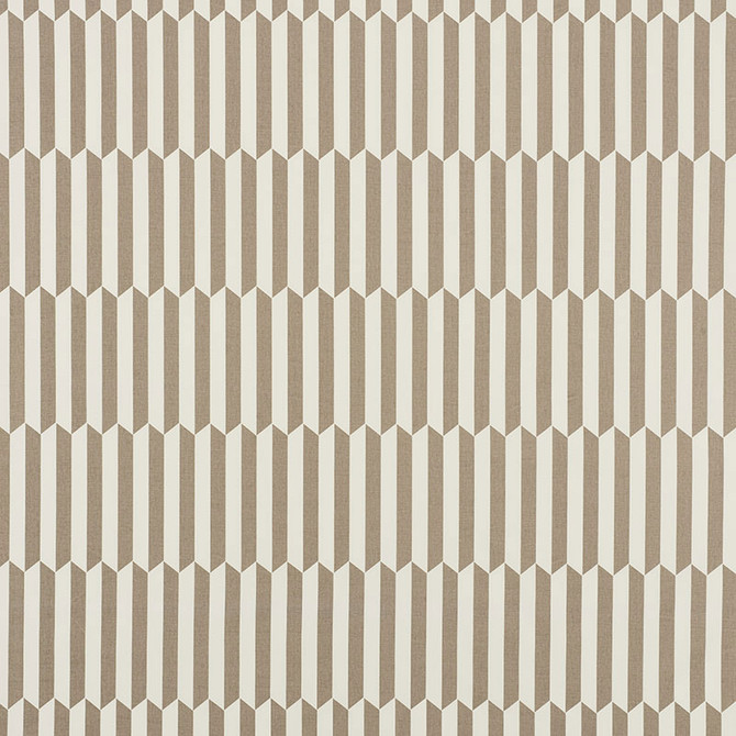 Schumacher Fabric Maxwell Taupe 176400 CLIQUE COTTON 100% UNITED STATES OF AMERICA </p><p>Repeat: Horizontal: 6" (15CM) and Vertical: 18" (46CM) 54 - My Fabric Connection -