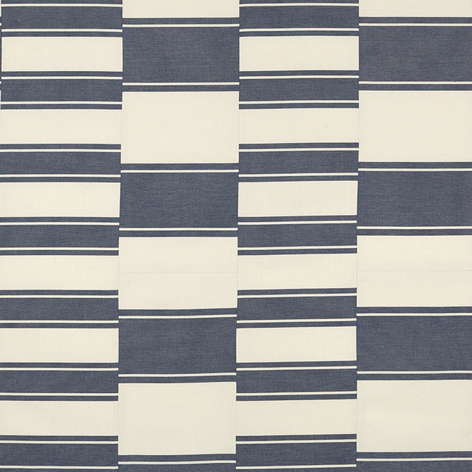 Schumacher Fabric Nomad Indigo 69982 Tribal Chic See Sample INDIA - </p><p>Repeat: Horizontal: 17 5/8" (45CM) and Vertical: 11" (28CM) 53-1/2" (136CM) - My Fabric Connection -