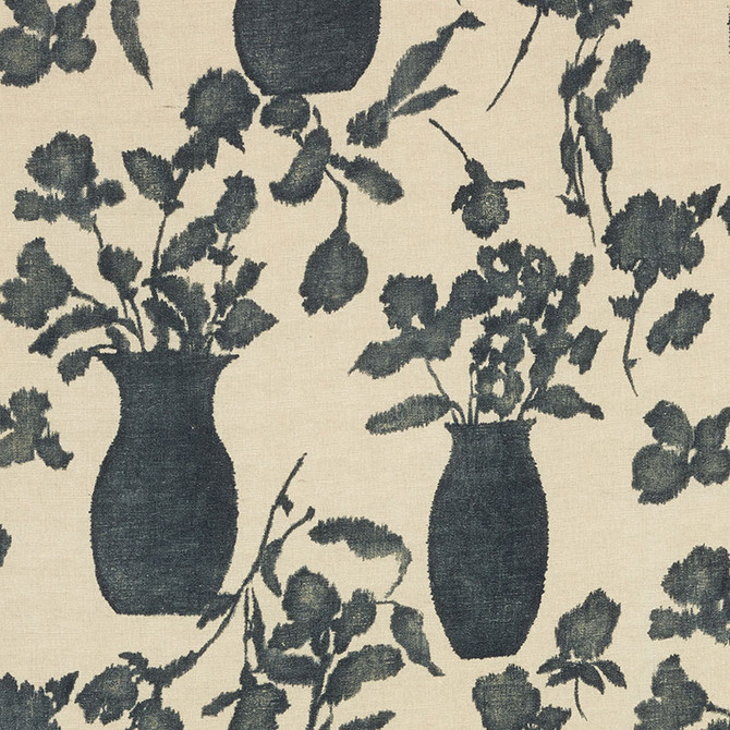 Schumacher Fabric Hugo Floral Faded Black 176242 Good Vibrations JUTE 58% LINEN 42% ITALY MARTINDALE 10,000 </p><p>Repeat: Horizontal: 27" (69CM) and Vertical: 38" (97CM) 54.5 - My Fabric Connection -