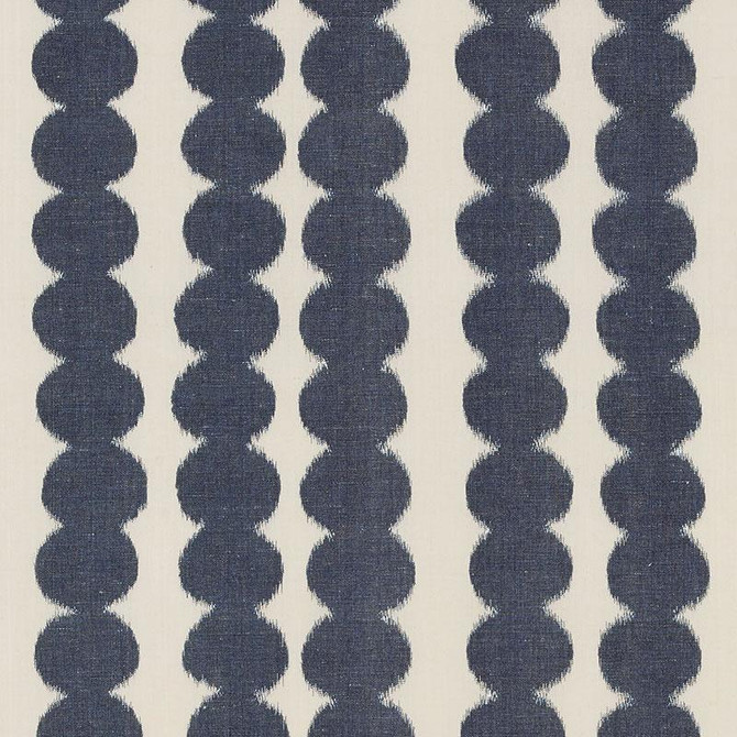 Schumacher Fabric Full Circle Navy 176251 Good Vibrations 18.5" - My Fabric Connection -